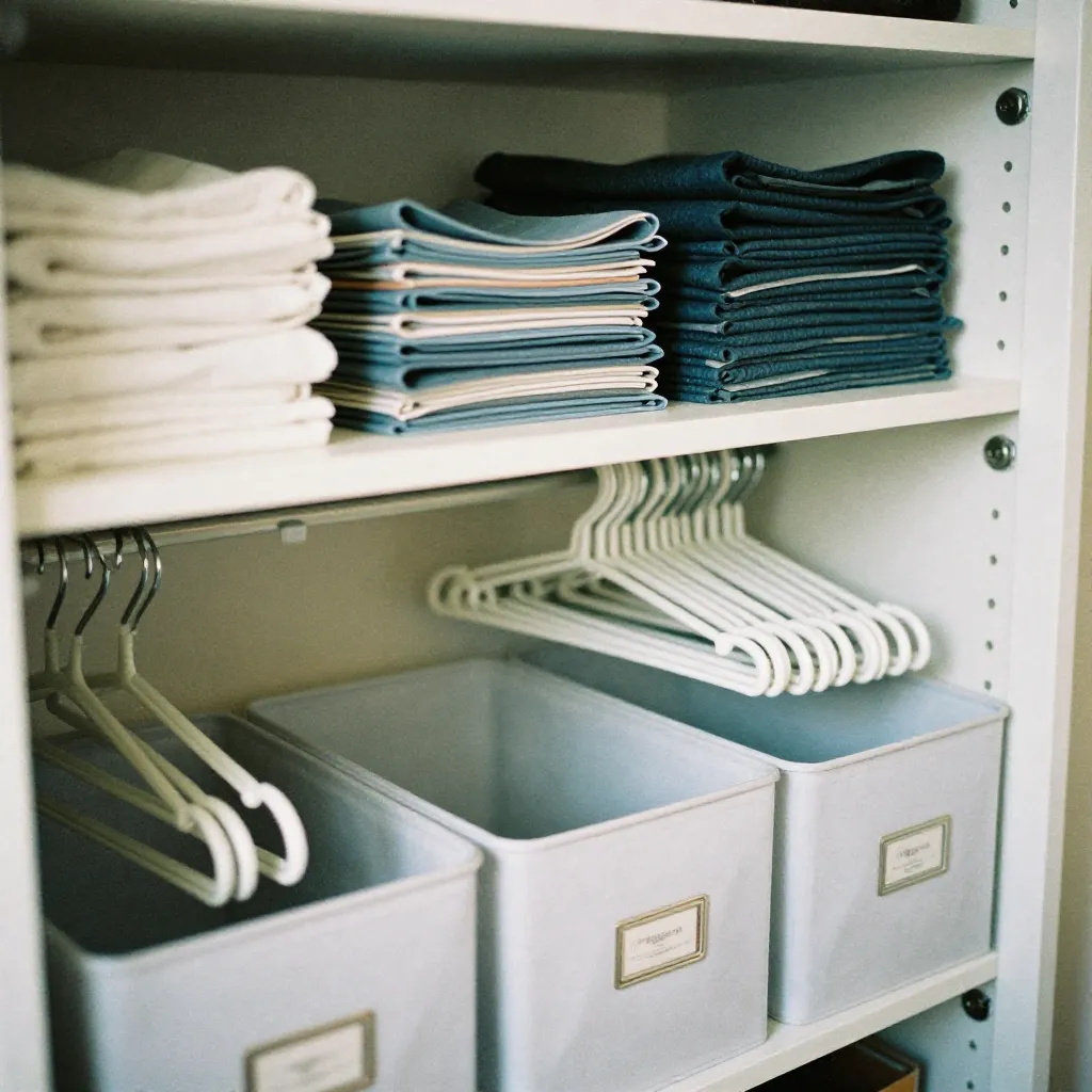 Panel de productos de armario